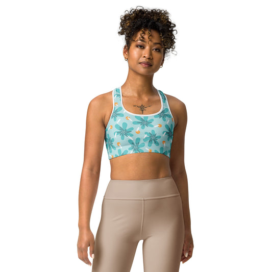 Antigua Blue Wave Sports bra